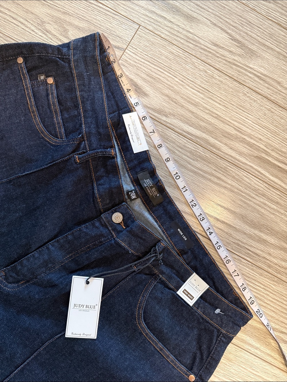 NWT Judy Blue Dark Wash HR Jeans - Picture 3 of 10